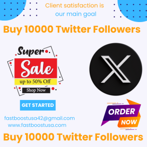 Buy 10000 Twitter Followers