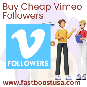 Buy Cheap Vimeo Followers