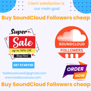 Buy SoundCloud Followers cheap