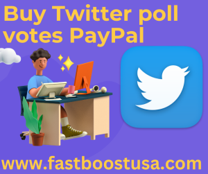 Buy Twitter poll votes PayPal