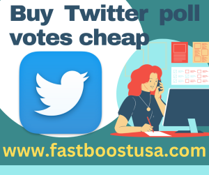 Buy Twitter poll votes cheap