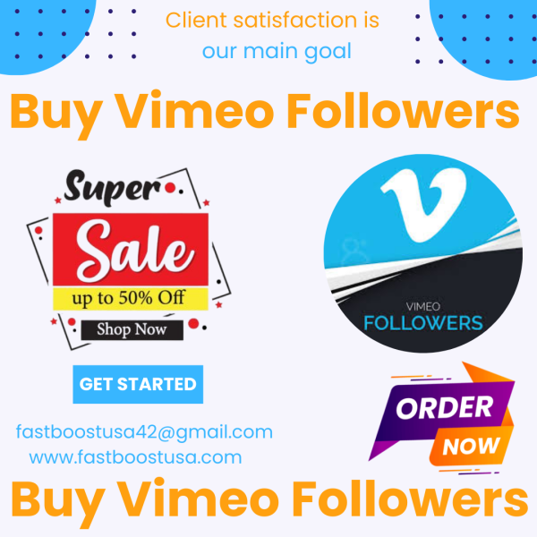 Buy Vimeo Followers