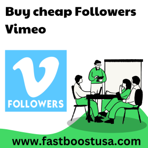 Buy cheap Followers Vimeo