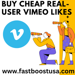 Buy cheap real-user Vimeo likes