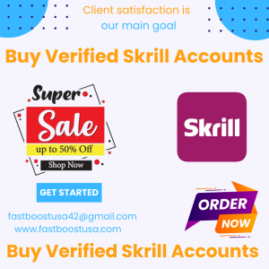 Buy Verified Skrill Accounts