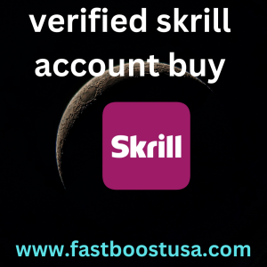 verified skrill account buy