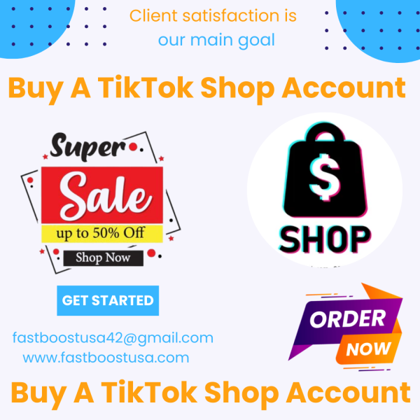 Buy A TikTok Shop Account