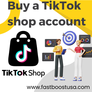 Buy a TikTok shop account