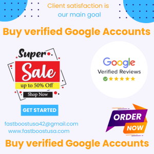 Buy verified Google Accounts