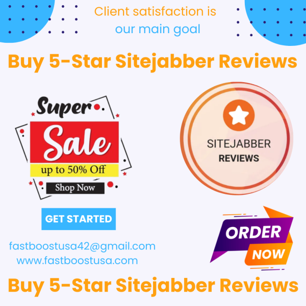 Buy 5-Star Sitejabber Reviews